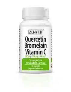 Quercetin Bromelain Vitamina C 30cps Zenyth, REMEDII NATURISTE
