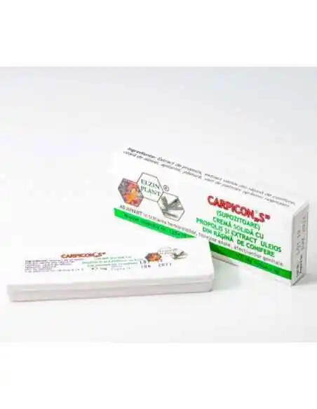 CarpiconS supozitoare 1.5g  x 10 buc Elzin Plant, Tulburari Hormonale