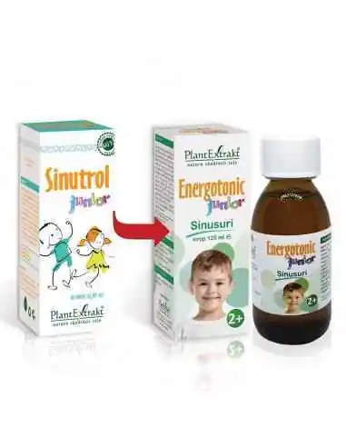 Energotonic junior Sinusuri 125 ml PlantExtrakt, SIROPURI