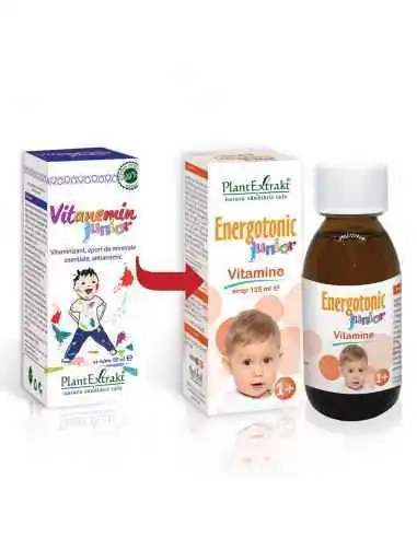 Energotonic junior Vitamine 100ml PlantExtrakt, SIROPURI