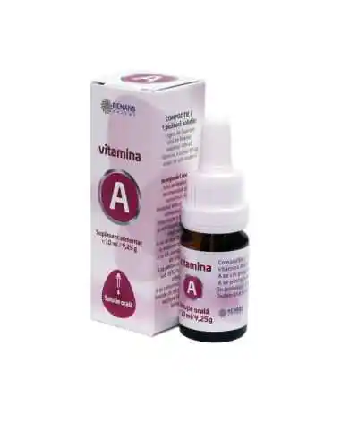 VITAMINA A 10ML RENANS PHARMA, EXTRACTE SI GEMODERIVATE