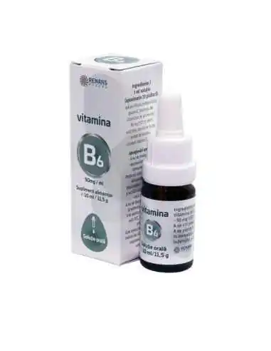 VITAMINA B6 50MG/ML 10ML RENANS PHARMA, Sistemul nervos