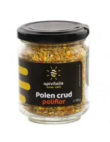 Polen crud poliflor 130g Apivitalis, VITAMINE SI MINERALE