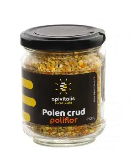 Polen crud poliflor 130g Apivitalis, VITAMINE SI MINERALE