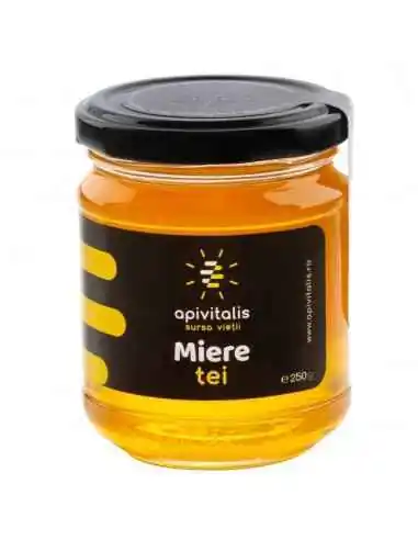 Miere de Tei 250 g Apivitalis, PRODUSE APICOLE