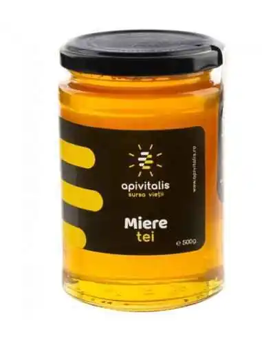 Miere de Tei 500 g Apivitalis, PRODUSE APICOLE