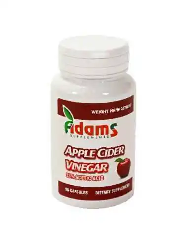 Otet Din Cidru De Mere (Apple Cider Vinegar) 90 capsule Adams, Tulburari Hormonale