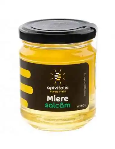 Miere de Salcam 250 g Apivitalis, PRODUSE APICOLE