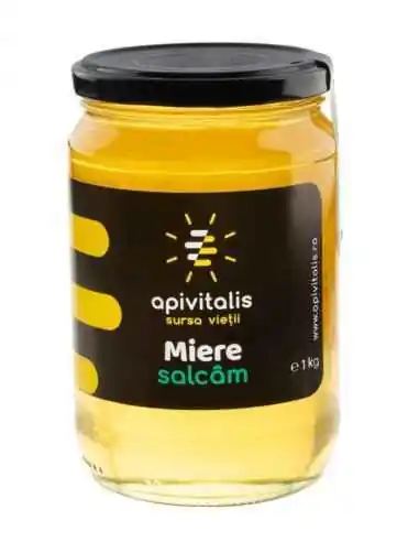 Miere de Salcam 1kg Apivitalis, PRODUSE APICOLE