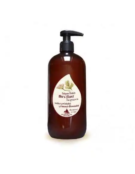 Sapun lichid cu Extracte de Coada Soricelului si Lemnul-Domnului  500ml Nera Plant, Sanatatea pielii