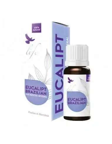 Eucalipt brazilian ulei esential integral 10 ml BIONOVATIV, ULEIURI ESENTIALE