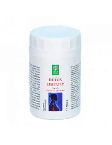 DETOX LIMFATIC 90 cps Steaua Divina, REMEDII NATURISTE