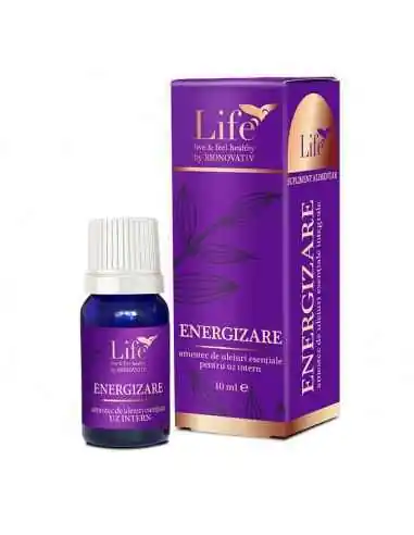 Amestec de uleiuri esentiale ENERGIZARE 10 ml BIONOVATIV, ULEIURI ESENTIALE