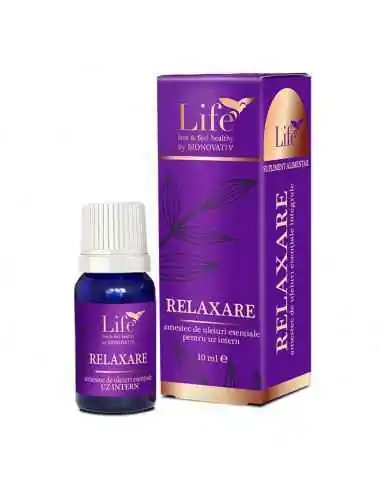 Amestec de uleiuri esentiale RELAXARE 10 ml BIONOVATIV, ULEIURI ESENTIALE