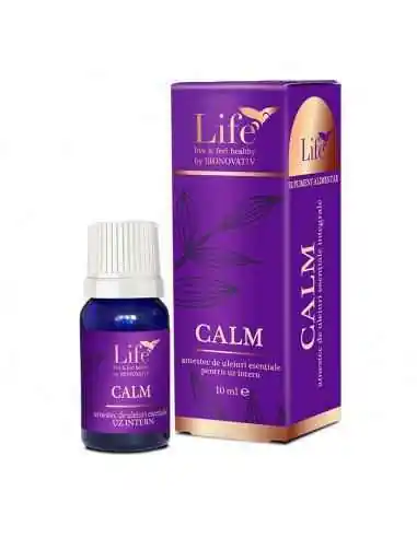 Amestec de uleiuri esentiale CALM 10 ml BIONOVATIV, ULEIURI ESENTIALE