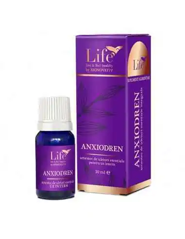 Amestec de uleiuri esentiale ANXIODREN 10 ml BIONOVATIV, ULEIURI ESENTIALE