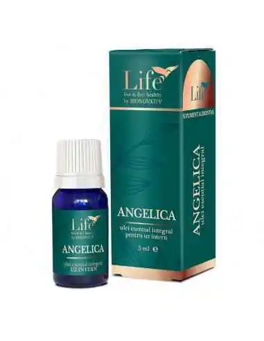 ANGELICA ulei esential integral 5 ml BIONOVATIV, ULEIURI ESENTIALE