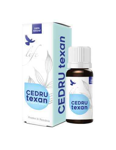 Cedru Texan ulei esential integral 10 ml BIONOVATIV, ULEIURI ESENTIALE