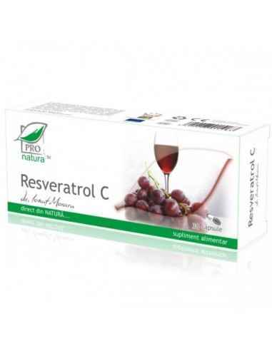 Resveratrol C 30 capsule Pro Natura, Stres