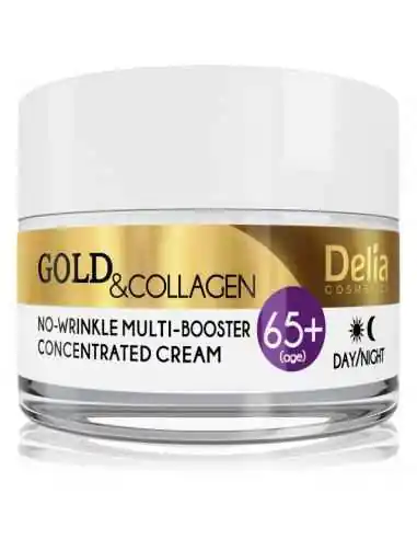 CREMA ANTIRID AUR si COLLGEN 65+  50ML Delia Cosmetics, Piele, par si unghii