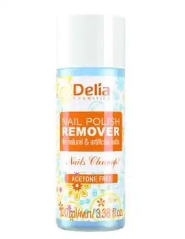 DIZOLVANT PENTRU LAC DE UNGHII FARA ACETONA 100ML Delia Cosmetics, Piele, par si unghii