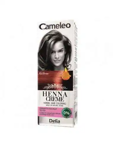 HENNA CREMA COLORANTA 6.6 RUBY Delia Cosmetics, Piele, par si unghii