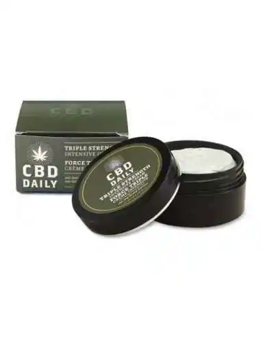 CREMA CALMANTA INTENSIVA CU TRIPLA ACTIUNE CBD DAILY 864mg CBD 48gr CBD FUNHOUSE, ULEIURI VEGETALE