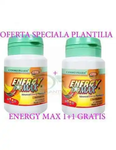 Energy Max 10 capsule 1+1 GRATUIT Cosmo Pharm, Stres