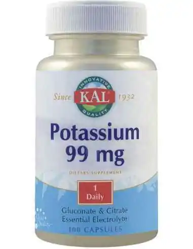 Potassium 99mg 100 capsule KAL, Retentie hidrica