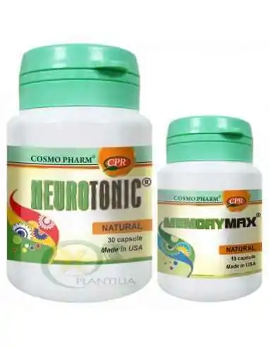 Neurotonic 30 capsule + Memory Max 10 capsule GRATIS Cosmo Pharm, Tulburari Hormonale