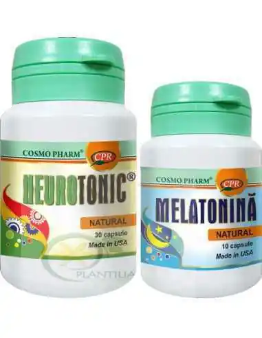 Neurotonic 30 capsule + Melatonina 10 capsule GRATIS Cosmo Pharm, Tulburari Hormonale