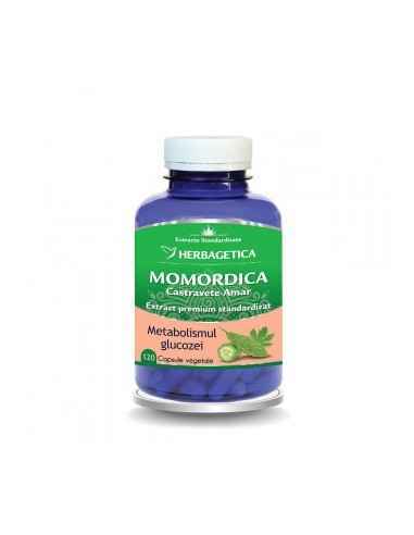 MOMORDICA EXTRACT CASTRAVETE-AMAR 120 CPS Herbagetica, Diabet