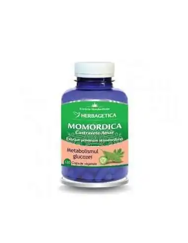 MOMORDICA EXTRACT CASTRAVETE-AMAR 120 CPS Herbagetica, Diabet