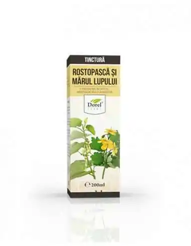 TINCTURA ROSTOPASCA & MARUL LUPULUI 200ML Dorel Plant, TINCTURI CU ALCOOL