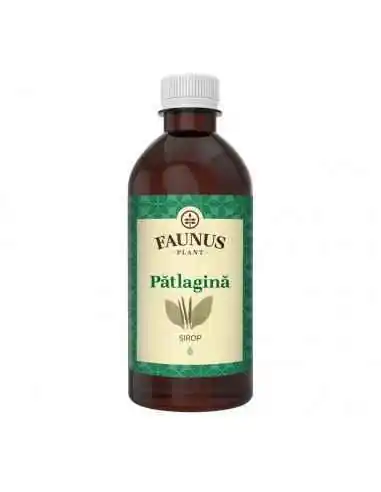 SIROP PATLAGINA 500ML Faunus Plant, SIROPURI