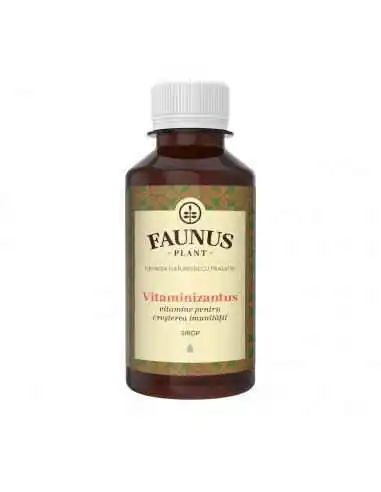 SIROP VITAMINIZANTUS 200ML Faunus Plant, SIROPURI