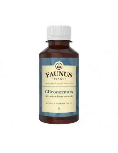 TINCTURA GLICONORMUS 200ML Faunus Plant, TINCTURI CU ALCOOL