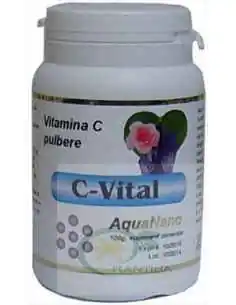 Vitamina C  Naturala pulbere 100 g Aghoras, VITAMINE SI MINERALE