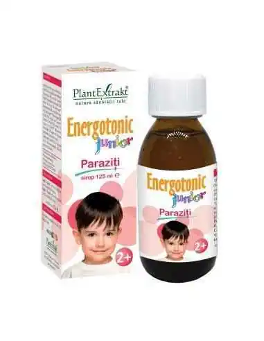 ENERGOTONIC JUNIOR PARAZITI SIROP 125ML PlantExtrakt, SIROPURI