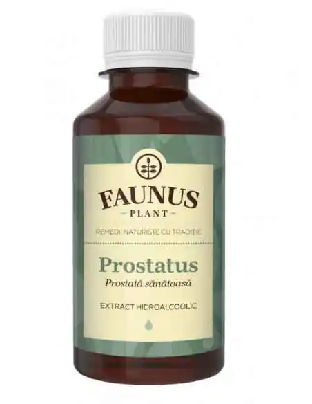TINCTURA PROSTATUS 200ML Faunus Plant, TINCTURI CU ALCOOL