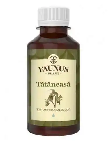 TINCTURA TATANEASA 200ML Faunus Plant, TINCTURI CU ALCOOL