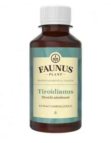 TINCTURA TIROIDIANUS 200ML Faunus Plant, TINCTURI CU ALCOOL