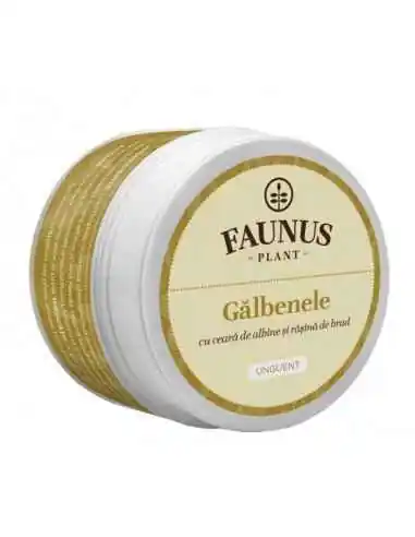 UNGUENT GALBENELE 50ML Faunus Plant, UNGUENTE/CREME/GELURI