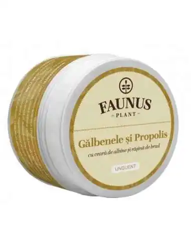 UNGUENT GALBENELE&PROPOLIS 50ML Faunus Plant, UNGUENTE/CREME/GELURI