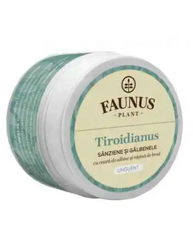 UNGUENT TIROIDIANUS 50ML Faunus Plant, UNGUENTE/CREME/GELURI