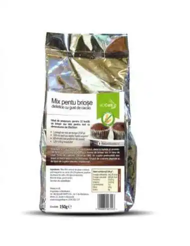 MIX BRIOSE DIETETICE CU CACAO 150GR NO SUGAR SHOP, CATEGORII PRODUSE