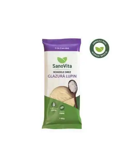 Rondele din Orez cu Lupin 66g SanoVita, CATEGORII PRODUSE