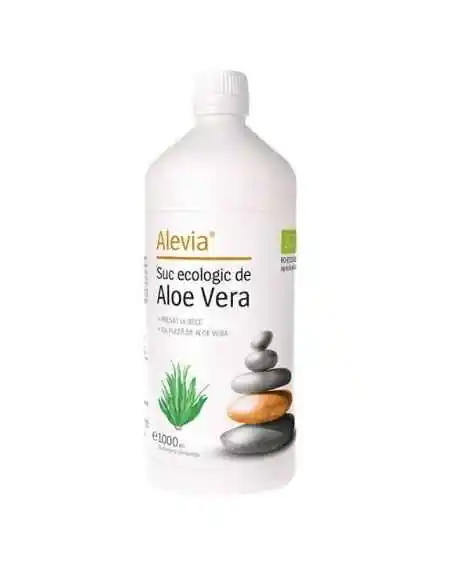 Suc ecologic de Aloe Vera 1000 ml - Alevia, VITAMINE SI MINERALE