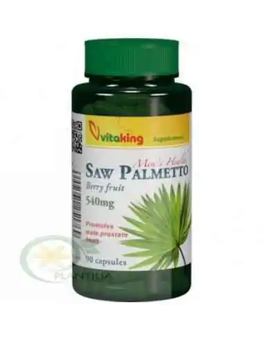 Extract de Palmier Pitic (Saw Palmetto) 540 mg 90 capsule Vitaking, REMEDII NATURISTE