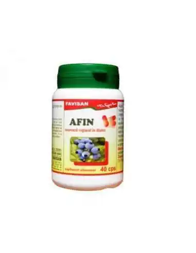 AFIN 40 capsule Favisan, REMEDII NATURISTE